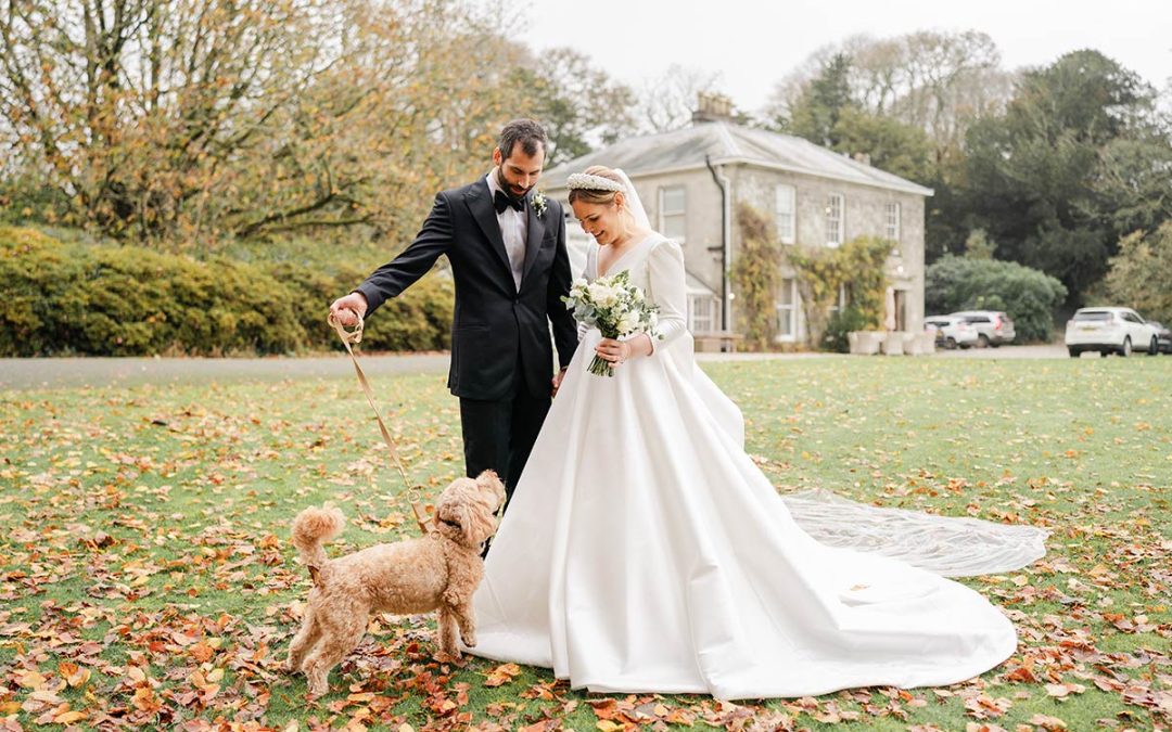 Jo Bevan-Taylor and Adam Gedge- Why We Chose Burncoose House For Our Intimate Winter Wedding