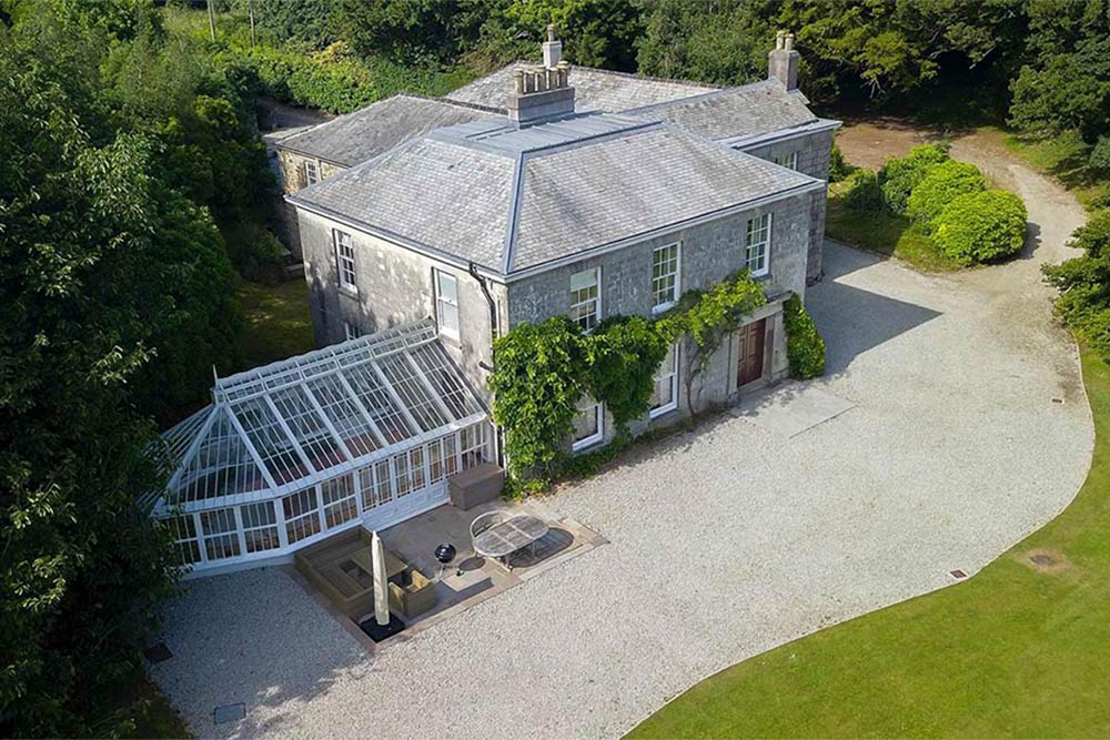 Burncoose-House-from-above-Burncoose-Estate